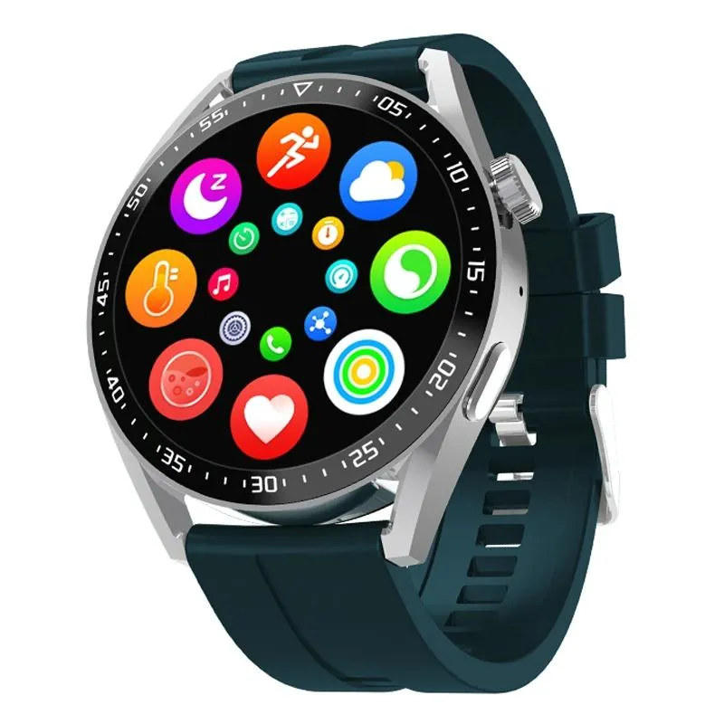 1.39 Inch Ip67 Waterproof Health Monitoring Bluetooth Call Smart Watch With Nfc Payment
