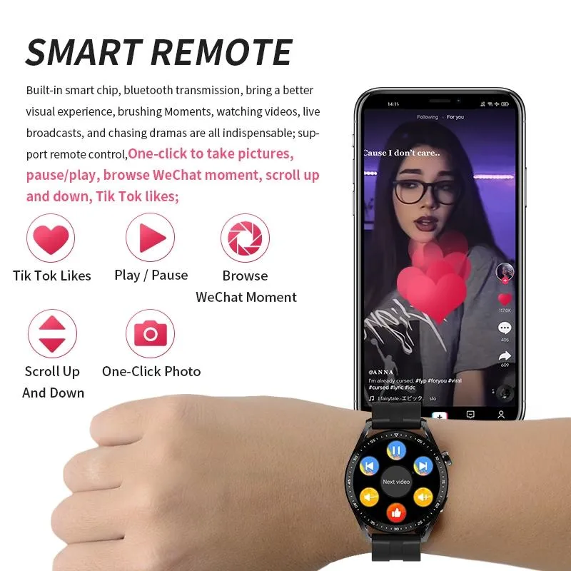 1.39 Inch Ip67 Waterproof Health Monitoring Bluetooth Call Smart Watch With Nfc Payment