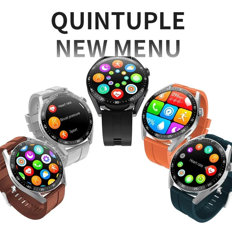1.39 Inch Ip67 Waterproof Health Monitoring Bluetooth Call Smart Watch With Nfc Payment