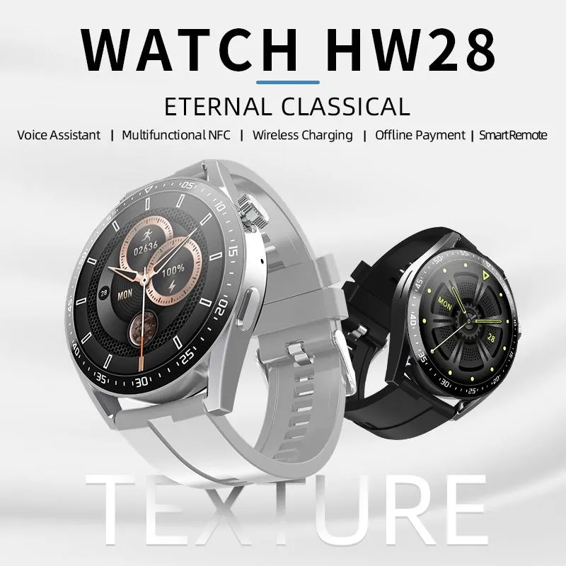 1.39 Inch Ip67 Waterproof Health Monitoring Bluetooth Call Smart Watch With Nfc Payment