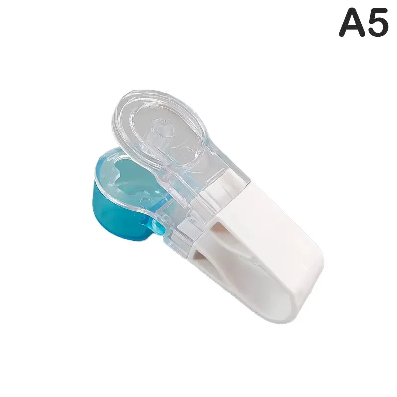 1Pcs New Portable Pill Taker anti Pollution Artifact Medication Dispenser Pill Taker Cup Organizer for Vitamins Pill Popper