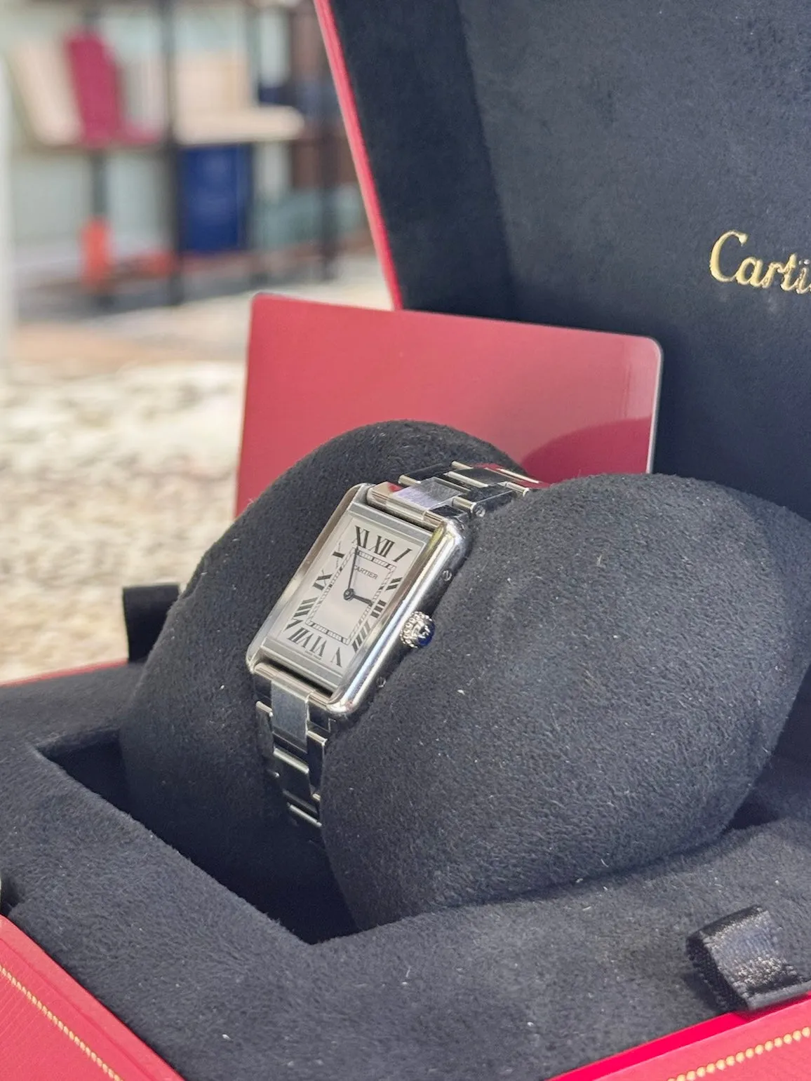 2019 Cartier Tank Solo Small W5200013