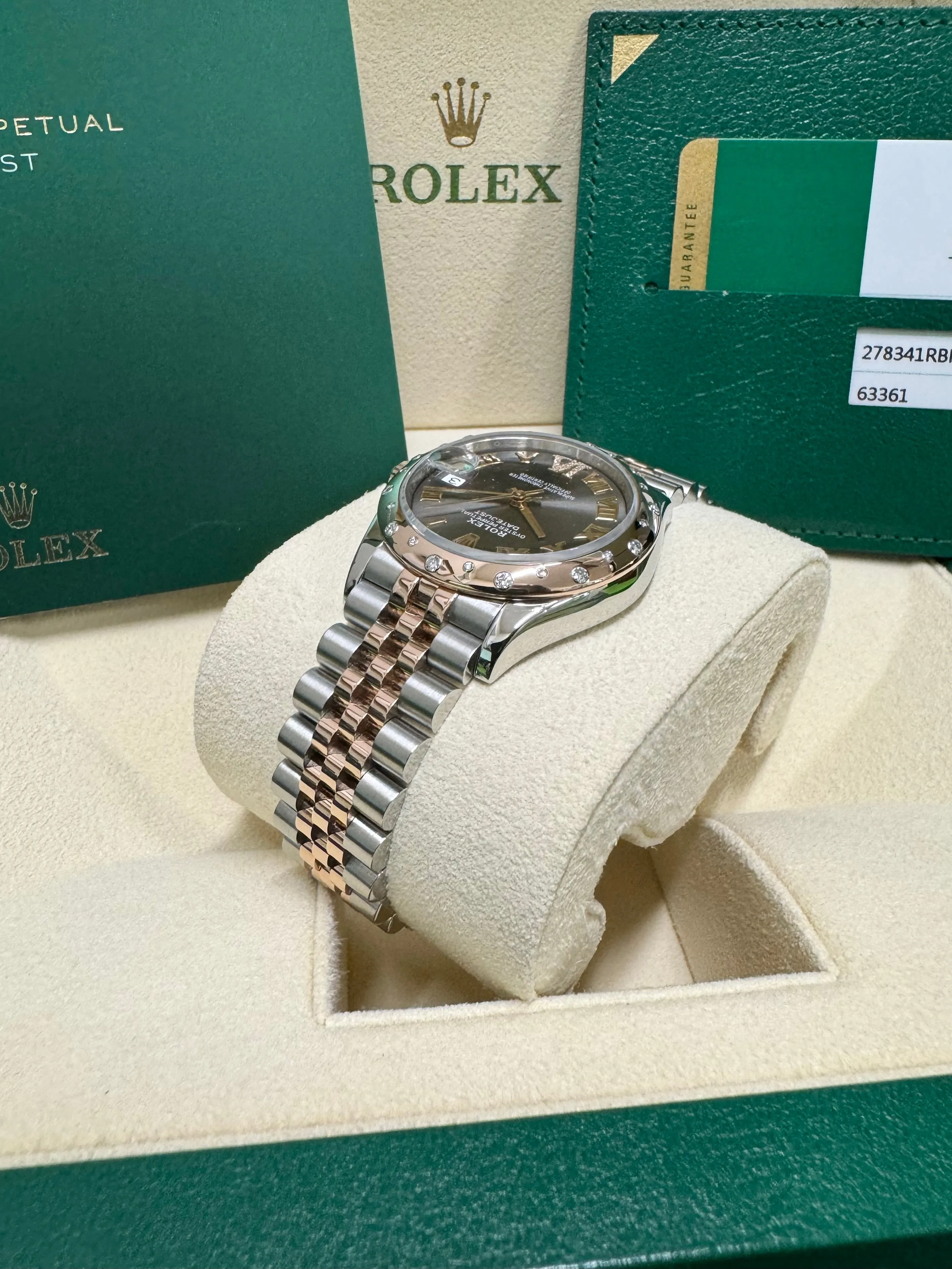 2019 Rolex Ladies Datejust 31 278341RBR