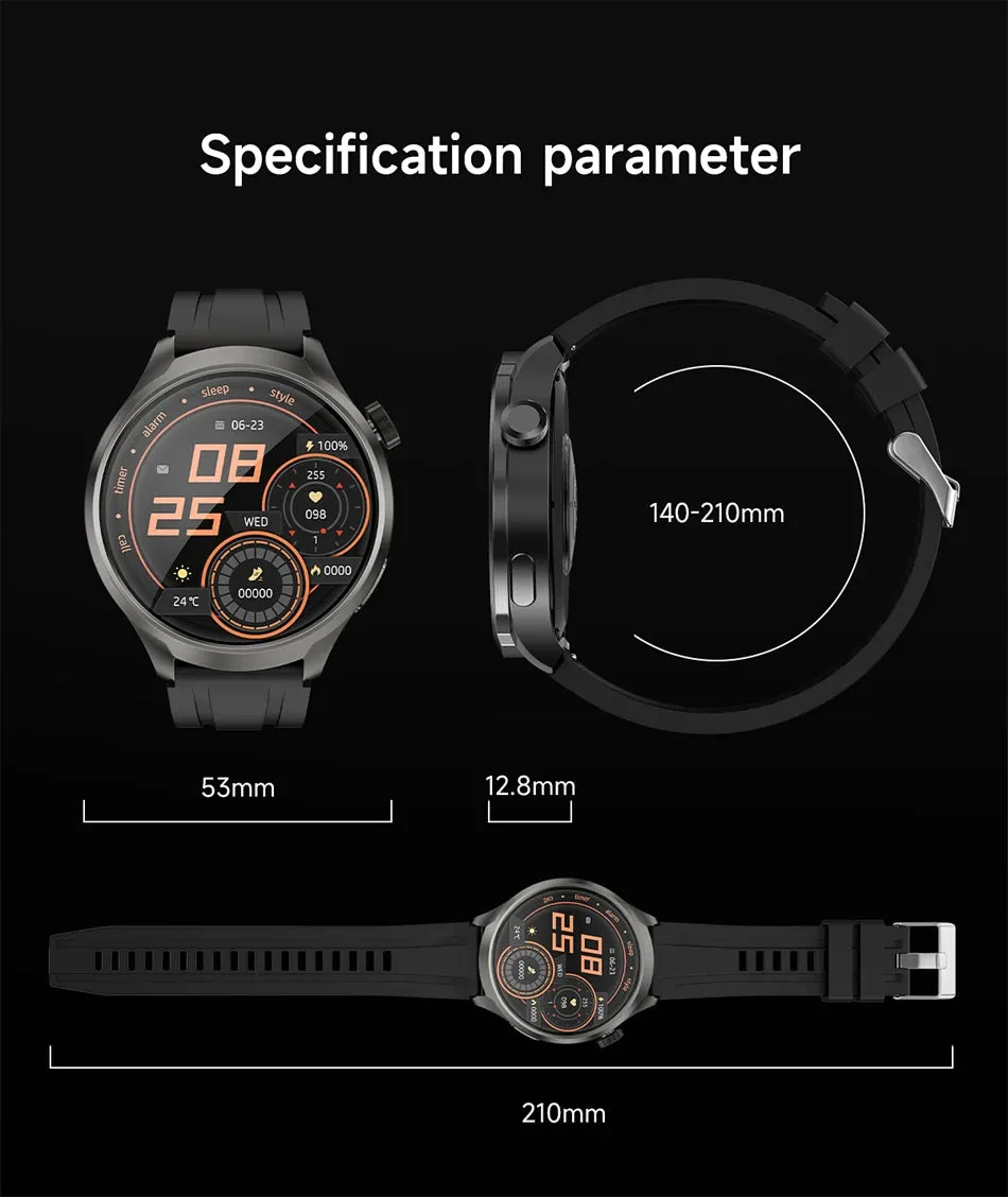 2024 New For HUAWEI Outdoor Sports Smart Watch Men AMOLED Screen NFC GPS Heart rate Waterproof Bluetooth Call Smart Watch Woman