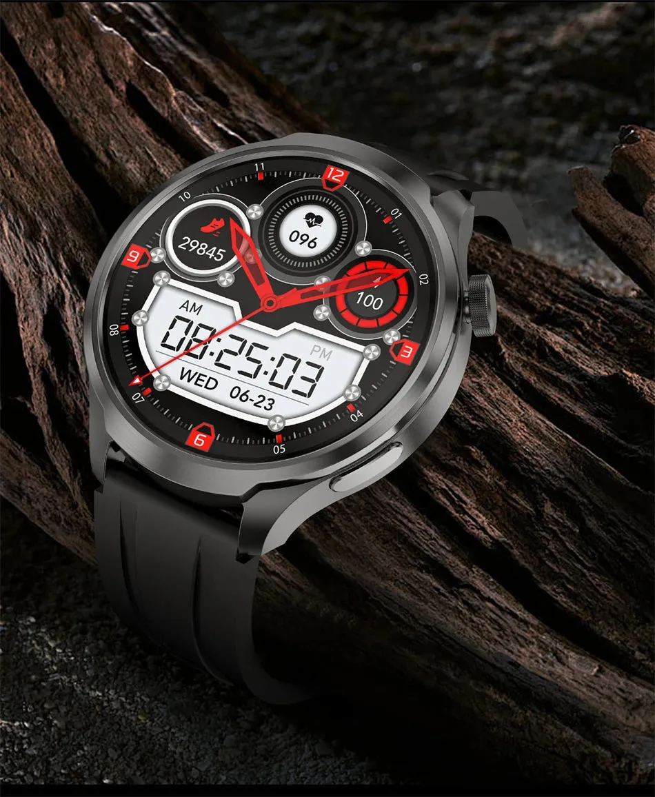 2024 New For HUAWEI Outdoor Sports Smart Watch Men AMOLED Screen NFC GPS Heart rate Waterproof Bluetooth Call Smart Watch Woman