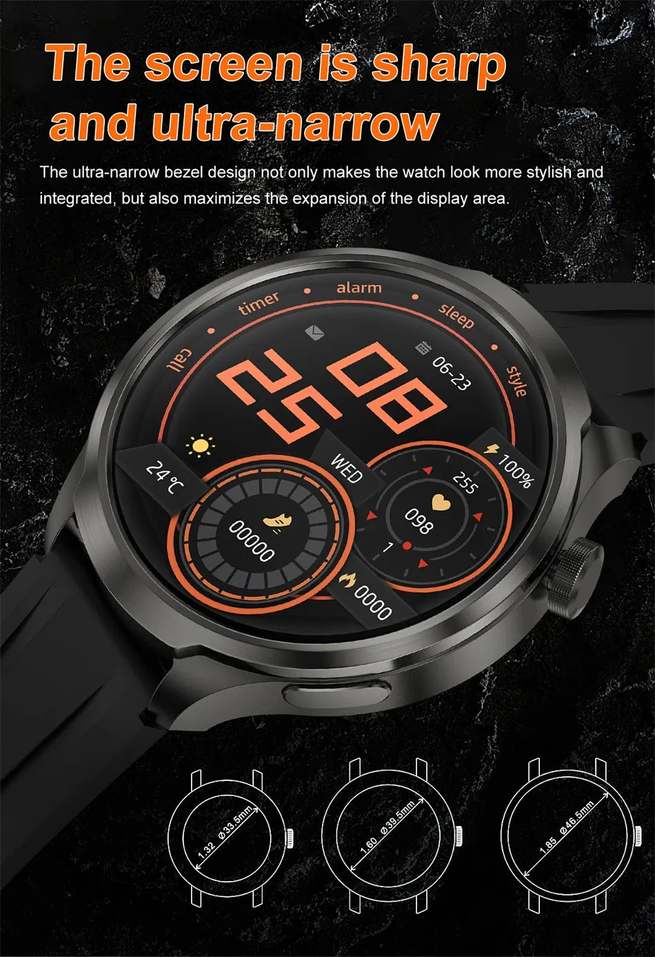 2024 New For HUAWEI Outdoor Sports Smart Watch Men AMOLED Screen NFC GPS Heart rate Waterproof Bluetooth Call Smart Watch Woman