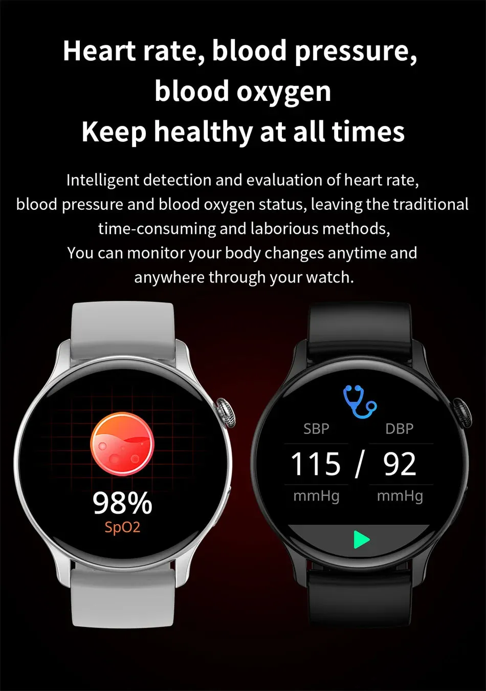 2024 NFC Smart Watch Women 466*466 Screen GPS Track Sport Watches Women Health Monitoring Voice Bluetooth Call Smartwatch Ladies
