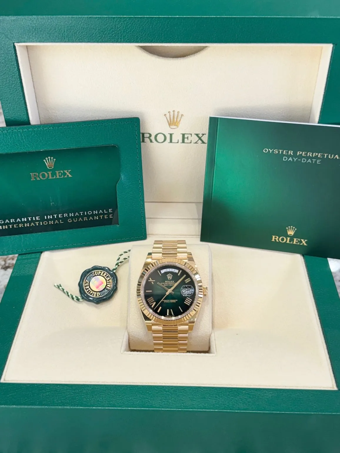 2025 Rolex Day-Date 40 228238
