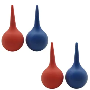 4 Pcs Ear Syringe Bulb Ear Cleaner Ear Syringe Cleaning Ball for clean out the dirty animals in the ears