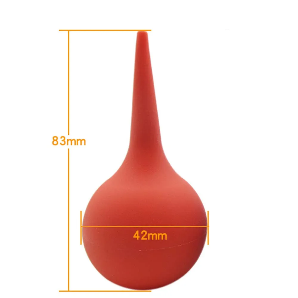 4 Pcs Ear Syringe Bulb Ear Cleaner Ear Syringe Cleaning Ball for clean out the dirty animals in the ears