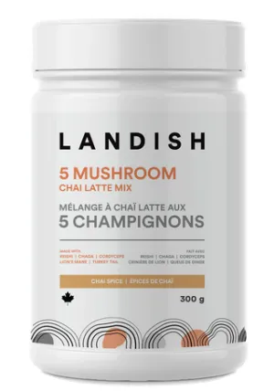 5 MUSHROOM CHAI LATTE
