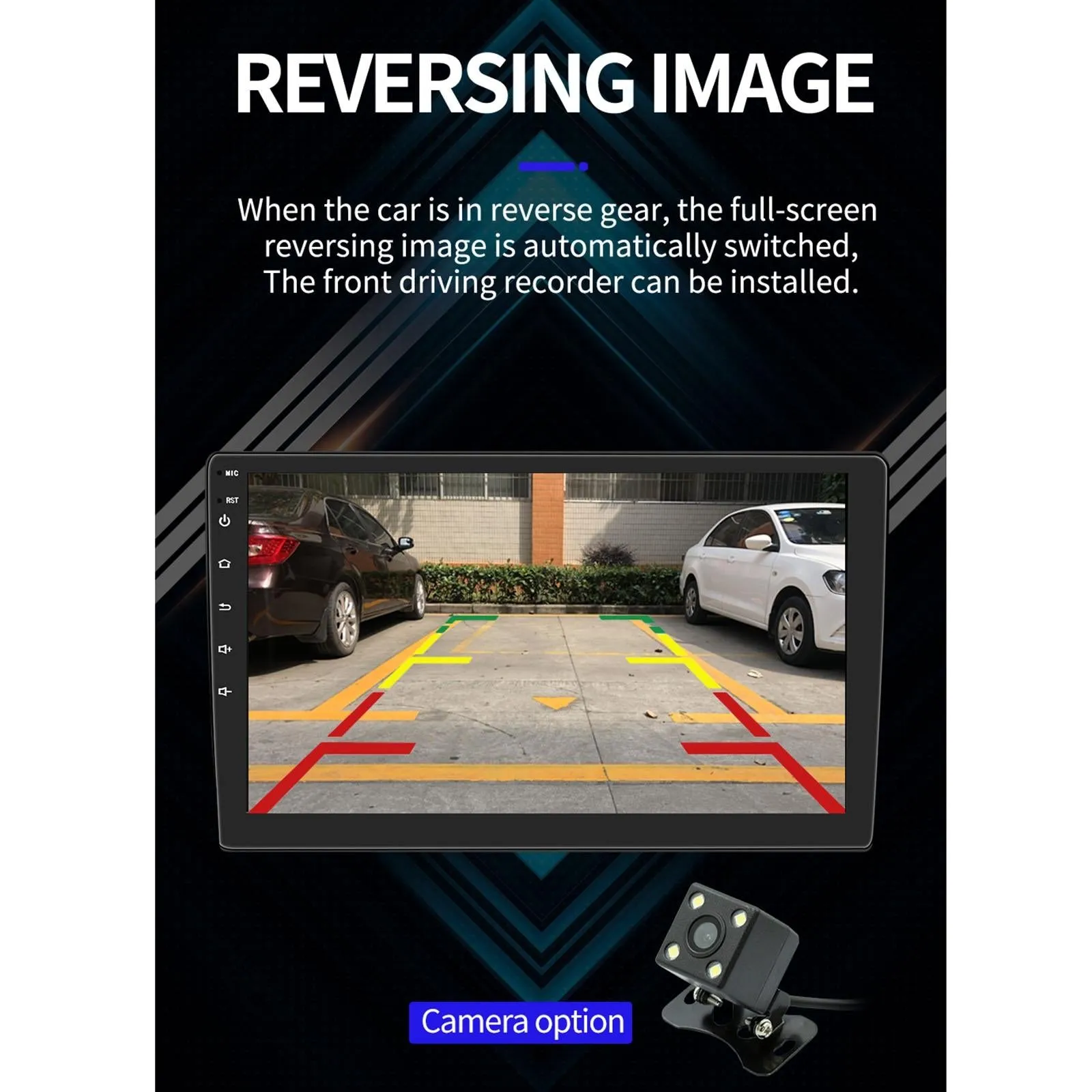 9 Inch Car Android Player Gps Navigation Bluetooth Touch Radio Mirror Link Fm Wifi Steering Wheel Control Standard Version   Carplay