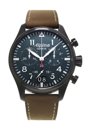 ALPINA Startimer Pilot Big Date Gents Chronograph Watch AL-372N4FBS6