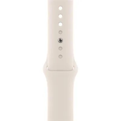 Apple Watch S7 GPS 41mm Starlight Aluminium Case with Starlight Sport Band (Refurbished Grade A)