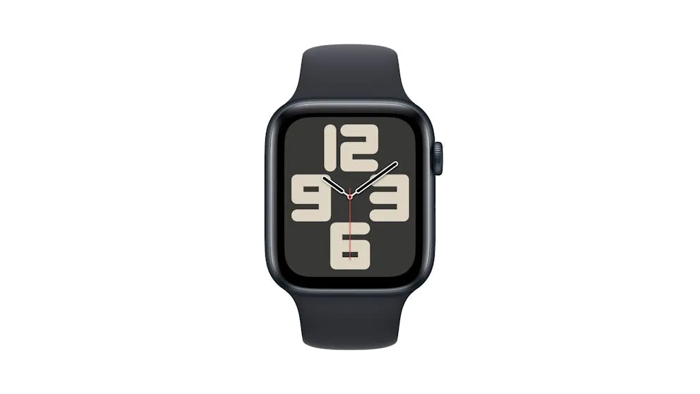Apple Watch SE (2nd Gen) 44mm Midnight Aluminium Case with Midnight Sport Band M/L - GPS   Cellular