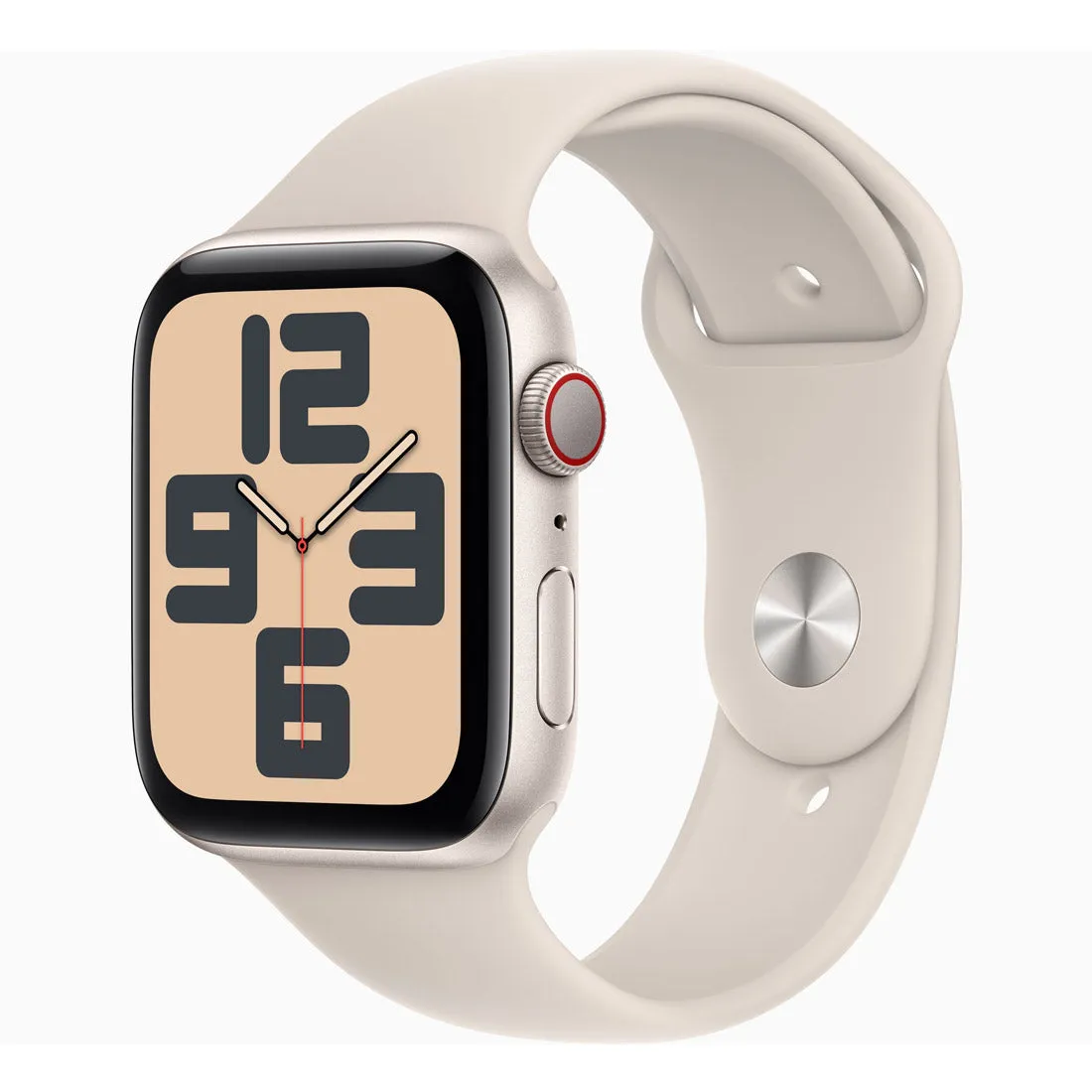 Apple Watch SE2 40mm GPS   Cellular 2nd Gen Starlight Aluminium Case Starlight Sport Band (S/M) - AU Version  ( Open Never Used )