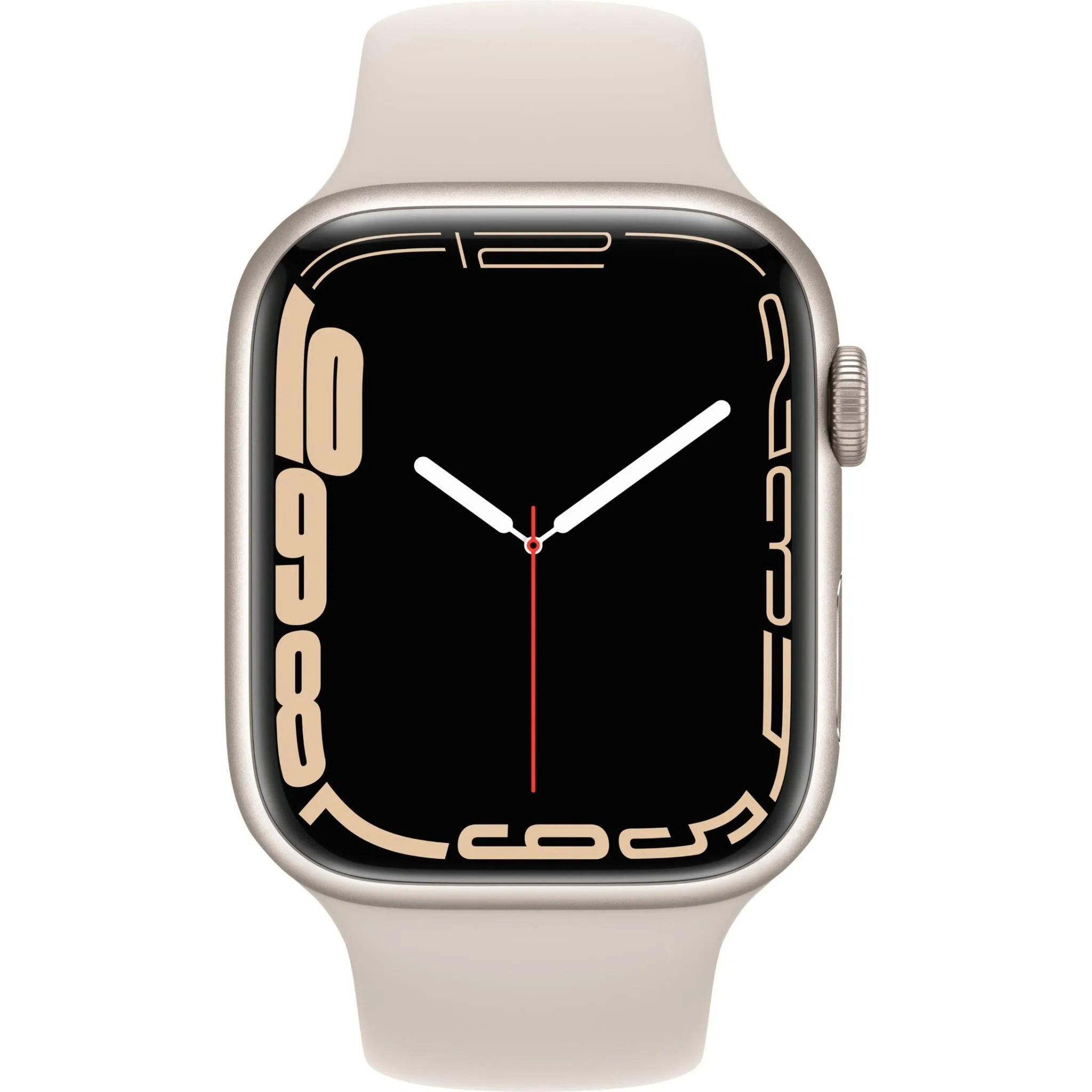 Apple Watch Series 7 45mm (GPS   Cellular) Starlight Aluminium Case with Starlight Sport Band (Refurbished Grade - C )