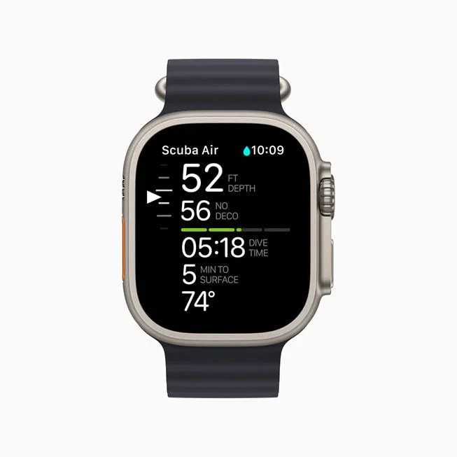Apple Watch Ultra 49mm (GPS   Cellular) - Titanium Ceramic Case - Refurbished (Grade -A)
