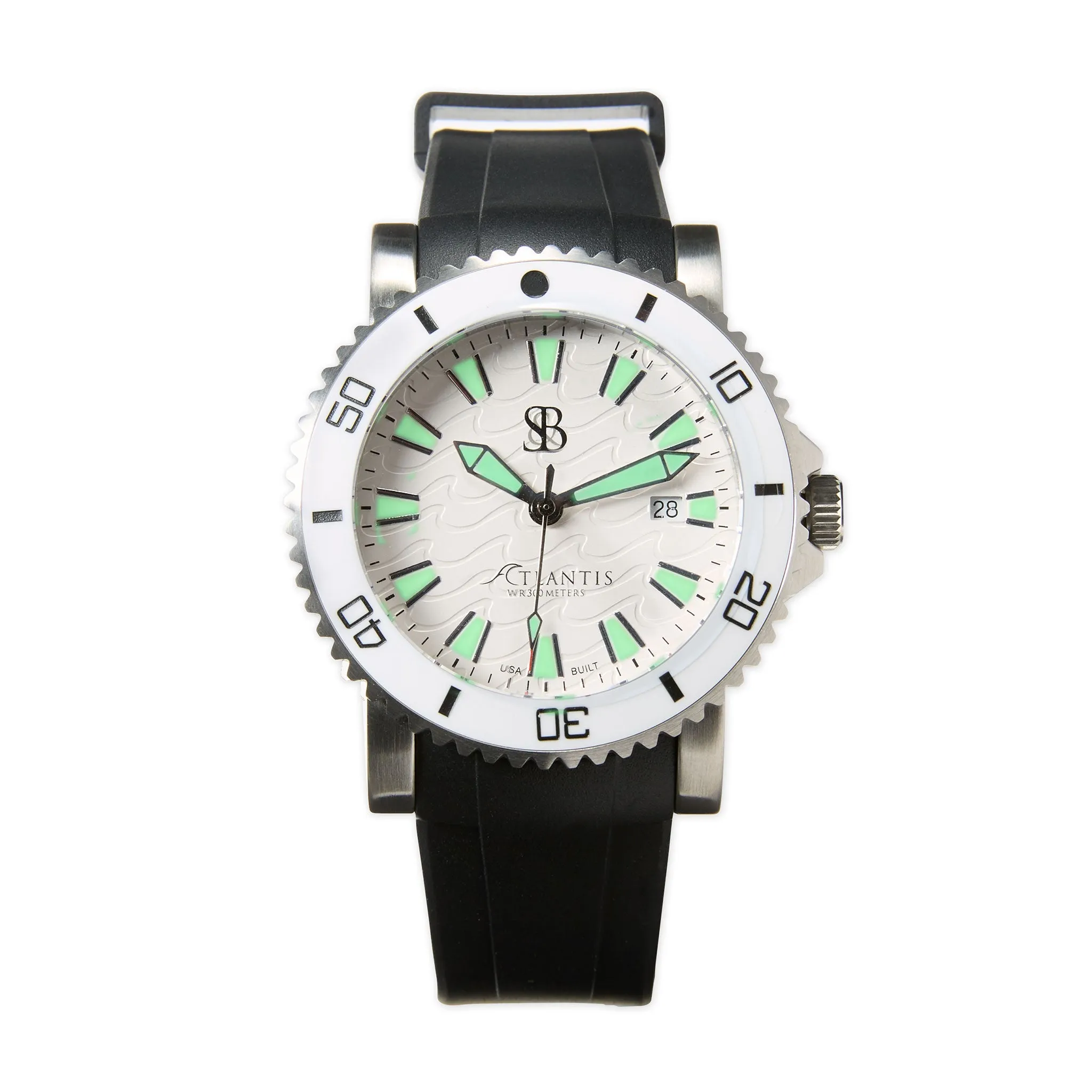 Atlantis Sport White Men's Dive Watch