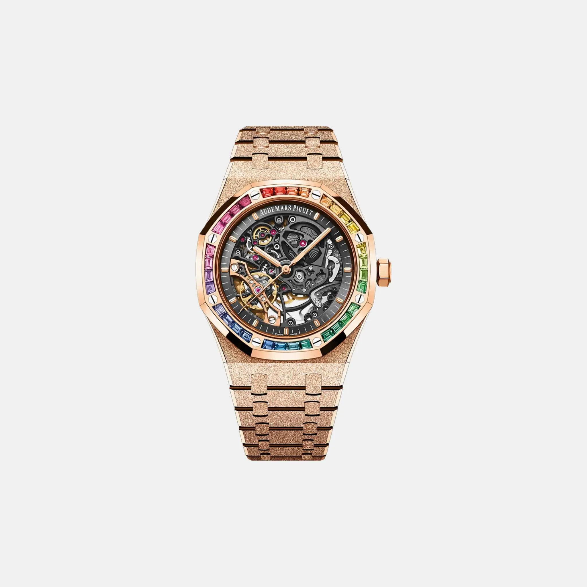 Audemars Piguet Royal Oak Frosted Gold Double Skeleton Balance Ref. 15412OR.YG.1224OR.01-B