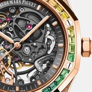 Audemars Piguet Royal Oak Frosted Gold Double Skeleton Balance Ref. 15412OR.YG.1224OR.01-B