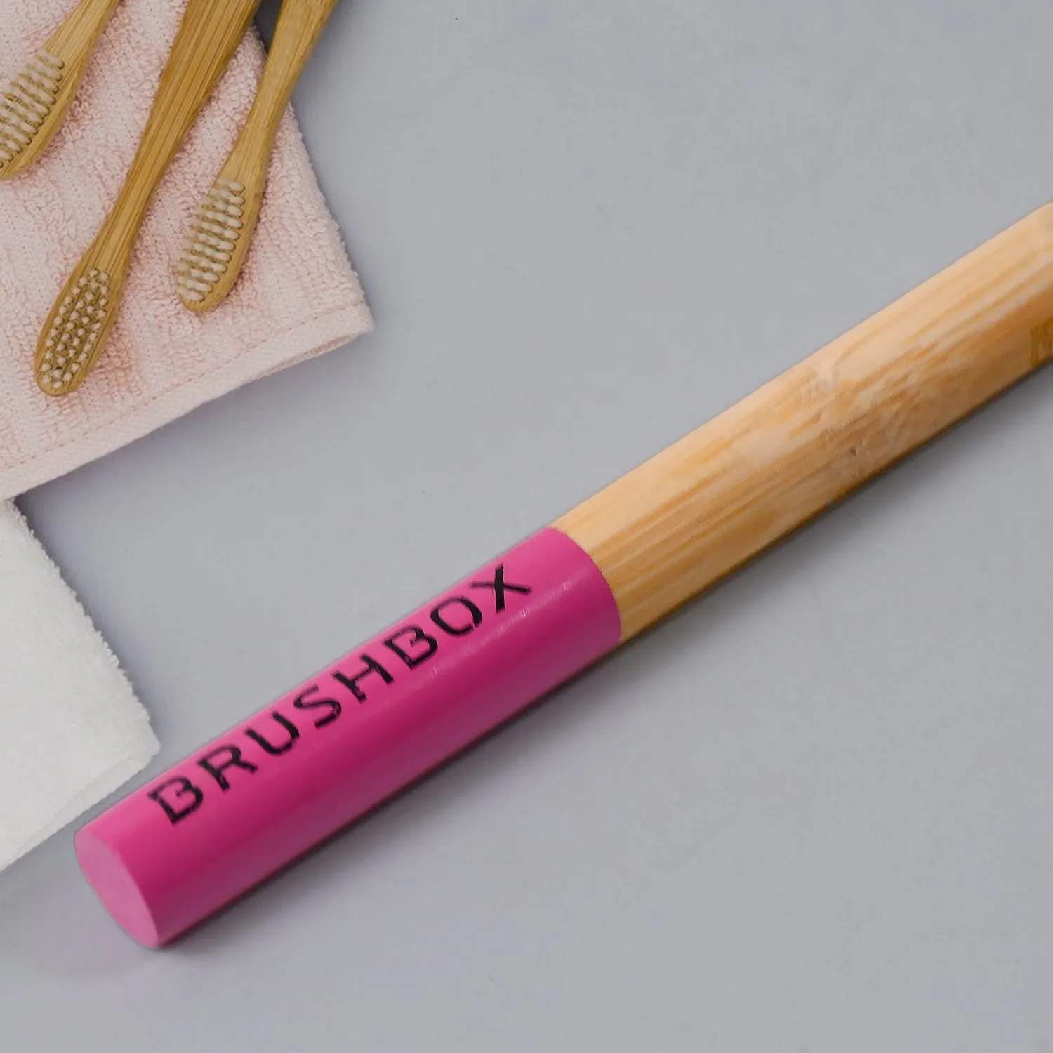 Bamboo Wooden Toothbrush Soft BristlesToothbrush Wooden Child Bamboo Toothbrush Biodegradable Manual Toothbrush for Adult, Kids (2 Pc With Cover)