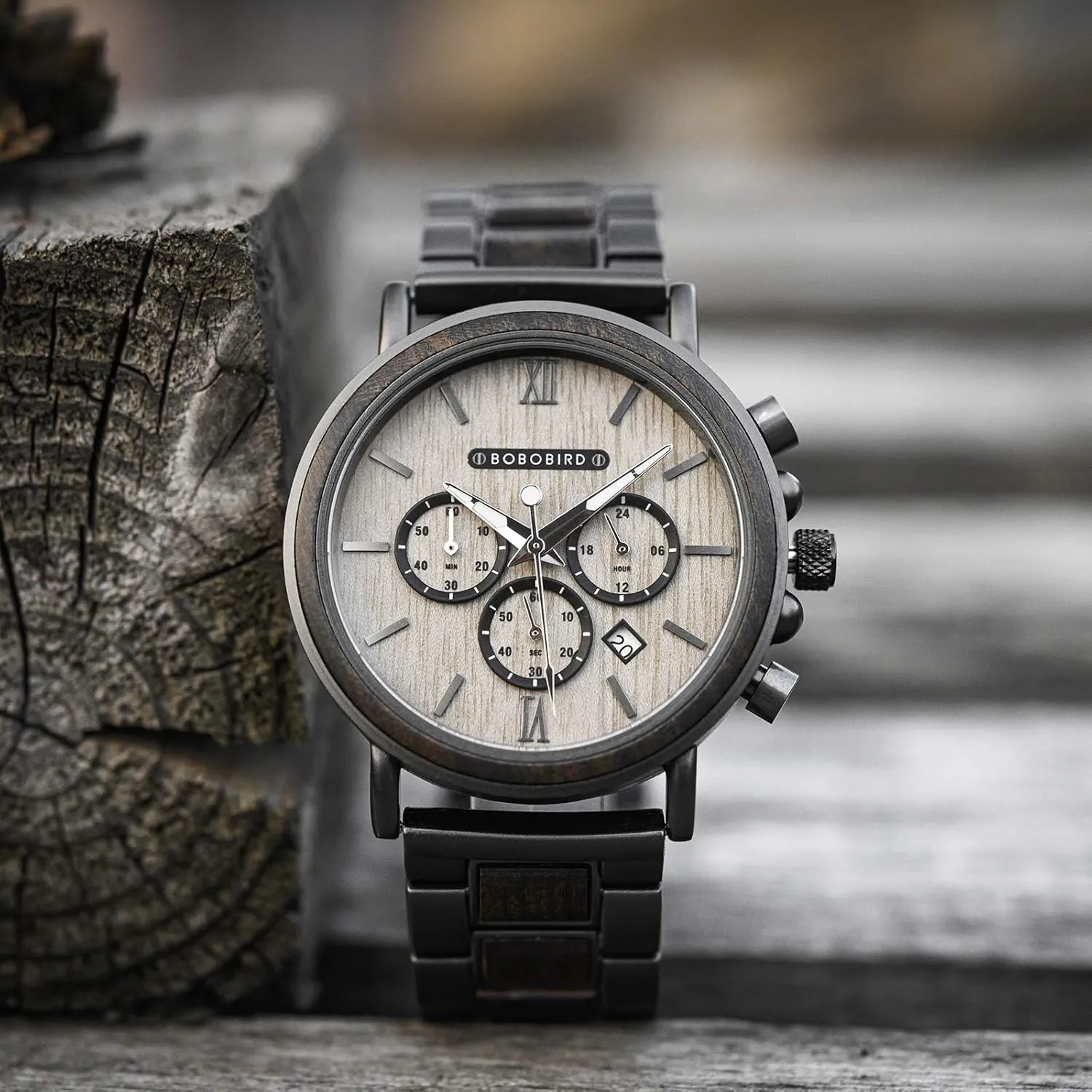 BOBO BIRD 2021 New Men's Wrist Watches Stylish Wood Watch Analog Quartz Casual Wooden Wrist Watch with Gift Box