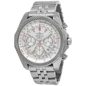 Breitling Bentley Motors Speed Chronograph Automatic Silver Dial Men's Watch A2536412/G675