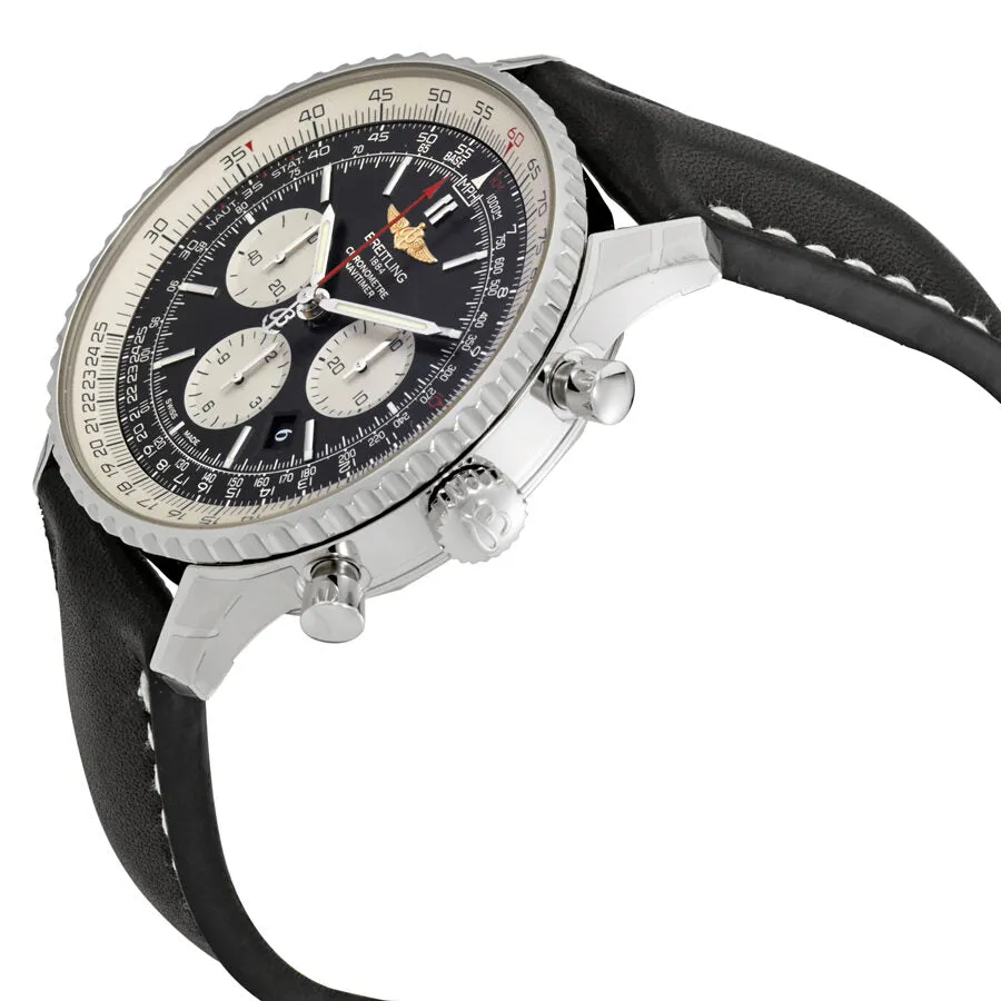 Breitling Navitimer 01 46 MM Chronograph Navitimer Steel Men's Watch AB012721-BD09BKLT AB012721-BD09-441X-A20BA.1
