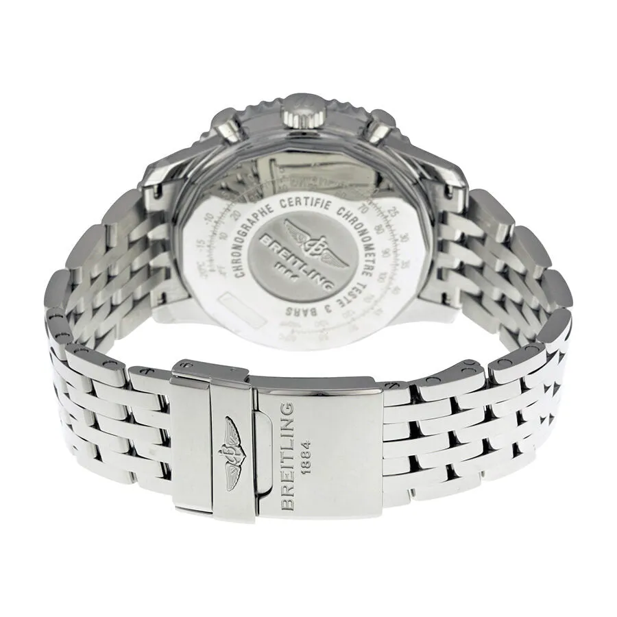 Breitling Navitimer 01 Chronograph Black Dial Men's Watch AB012012-BB01SS AB012012-BB01-447A