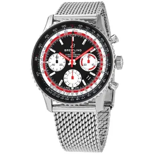 Breitling Navitimer 1 Automatic Swissair Special Edition Black Dial Men's Watch AB01211B1B1A1