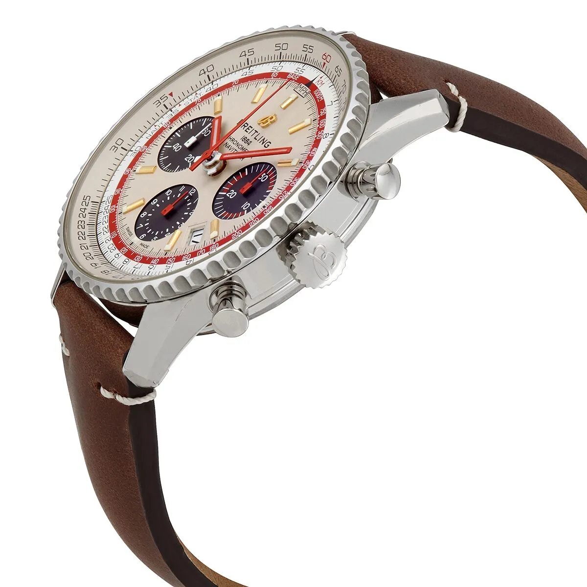 Breitling Navitimer Chronograph Automatic Chronometer Watch AB01219A1G1X1