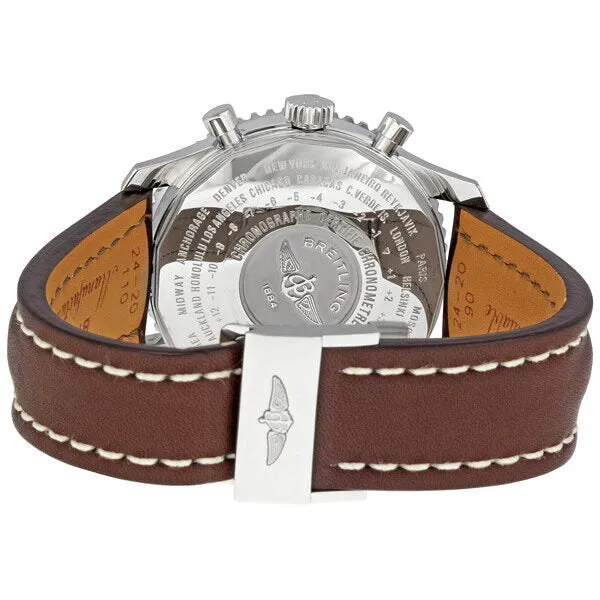 Breitling Navitimer World White Dial Men's Watch A2432212-G571BRLD A2432212-G571-444X-A20D.1