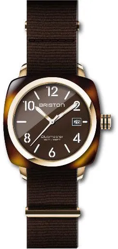 BRIS Watch Clubmaster Classic 3 Hands Chocolate