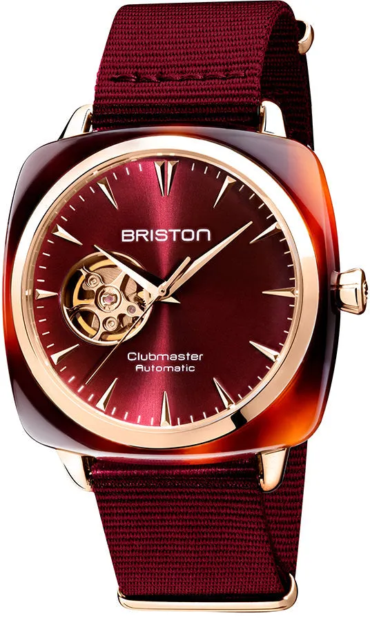 Briston Watch Clubmaster Classic Acetate Gold