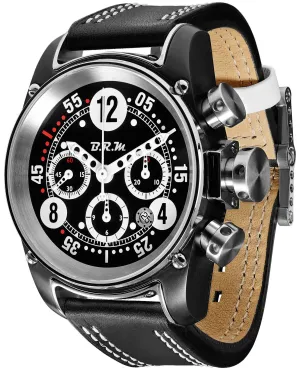 B.R.M Watch T12-44 Drivemaster White Hands