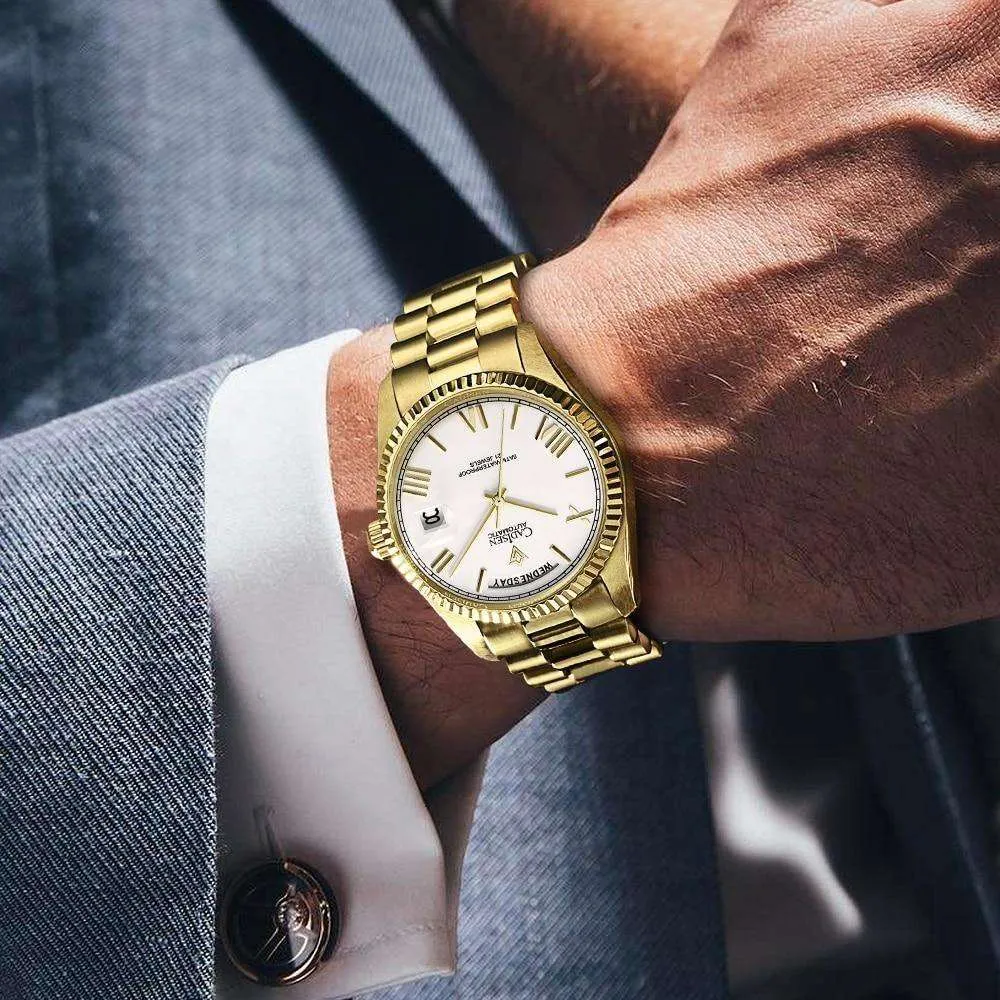 Cadisen Day-Date 40 Roman President Homage Watches