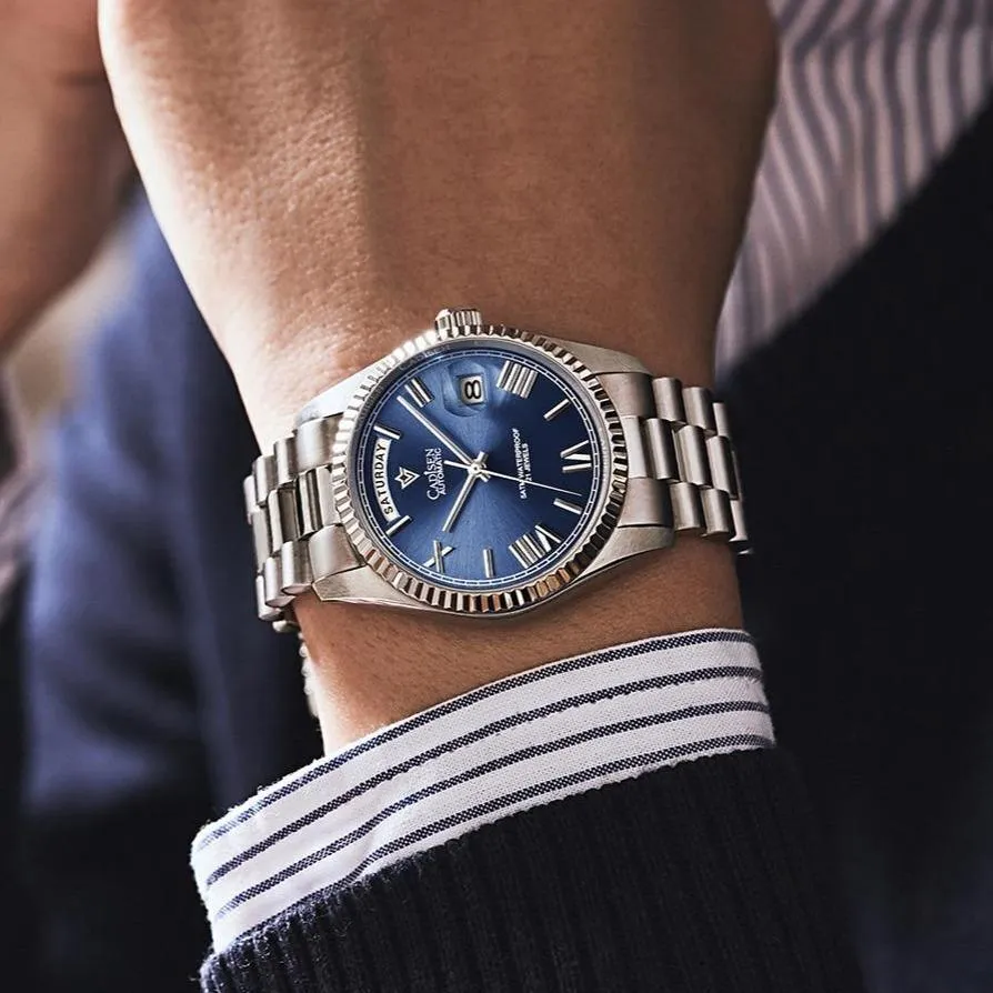 Cadisen Day-Date 40 Roman President Homage Watches
