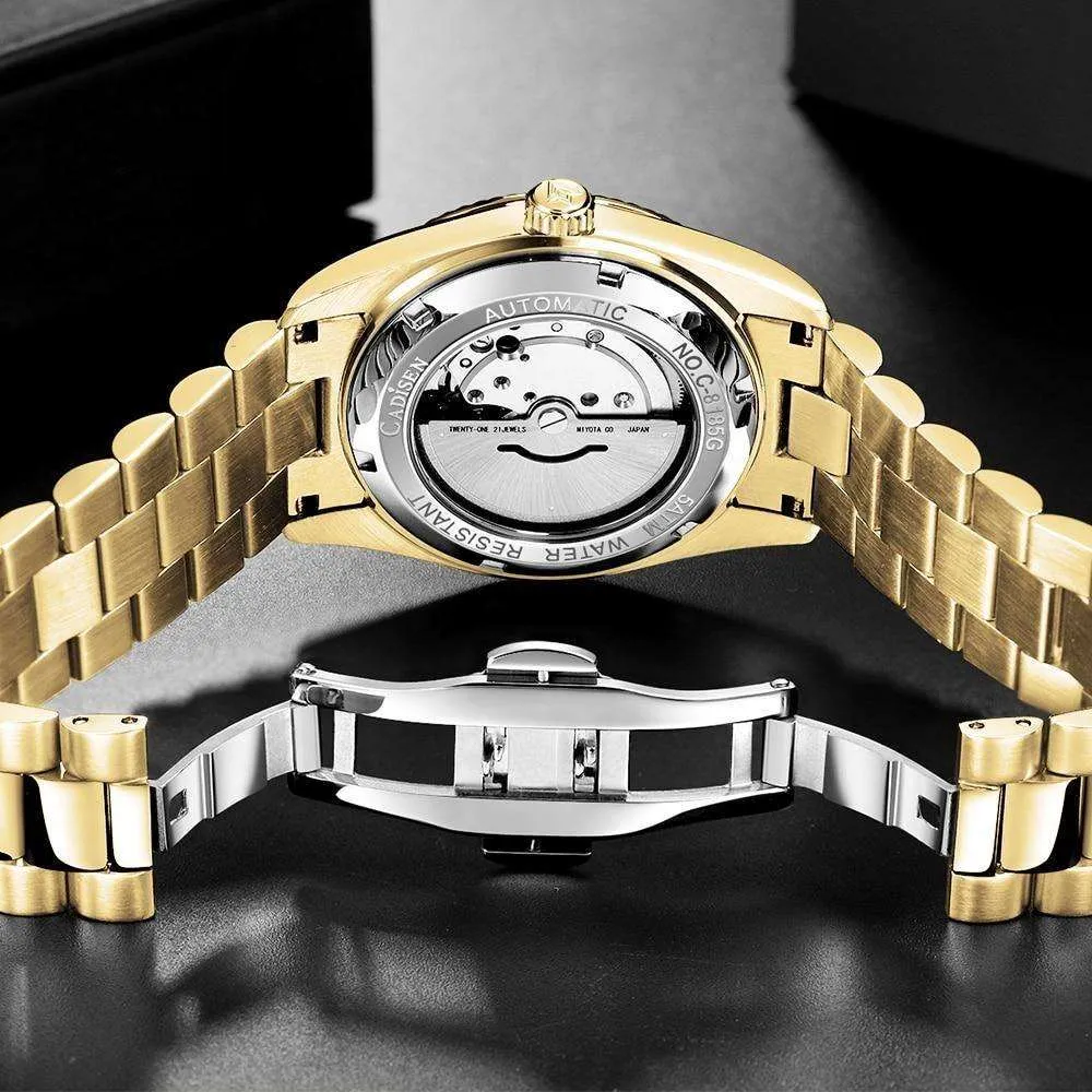 Cadisen Day-Date 40 Roman President Homage Watches