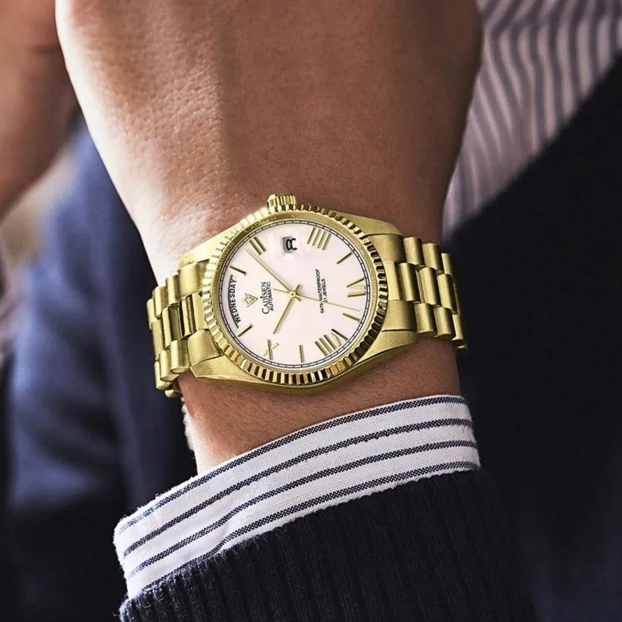 Cadisen Day-Date 40 Roman President Homage Watches