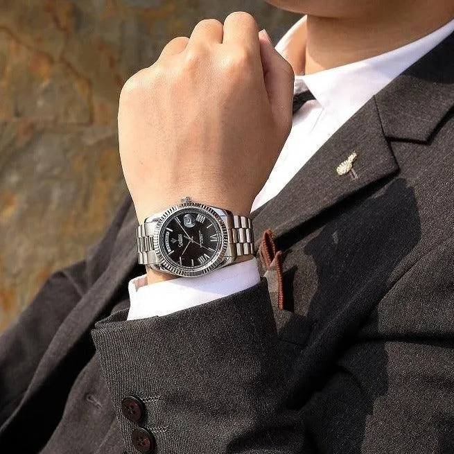 Cadisen Day-Date 40 Roman President Homage Watches