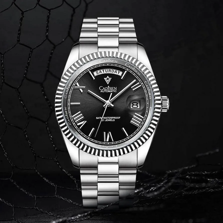 Cadisen Day-Date 40 Roman President Homage Watches