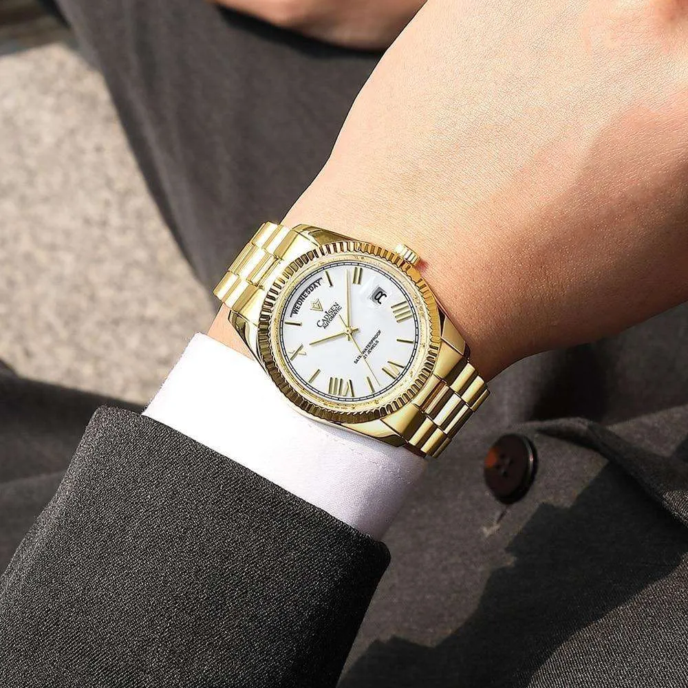 Cadisen Day-Date 40 Roman President Homage Watches