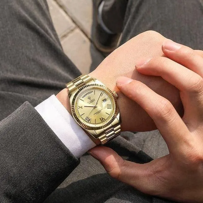 Cadisen Day-Date 40 Roman President Homage Watches