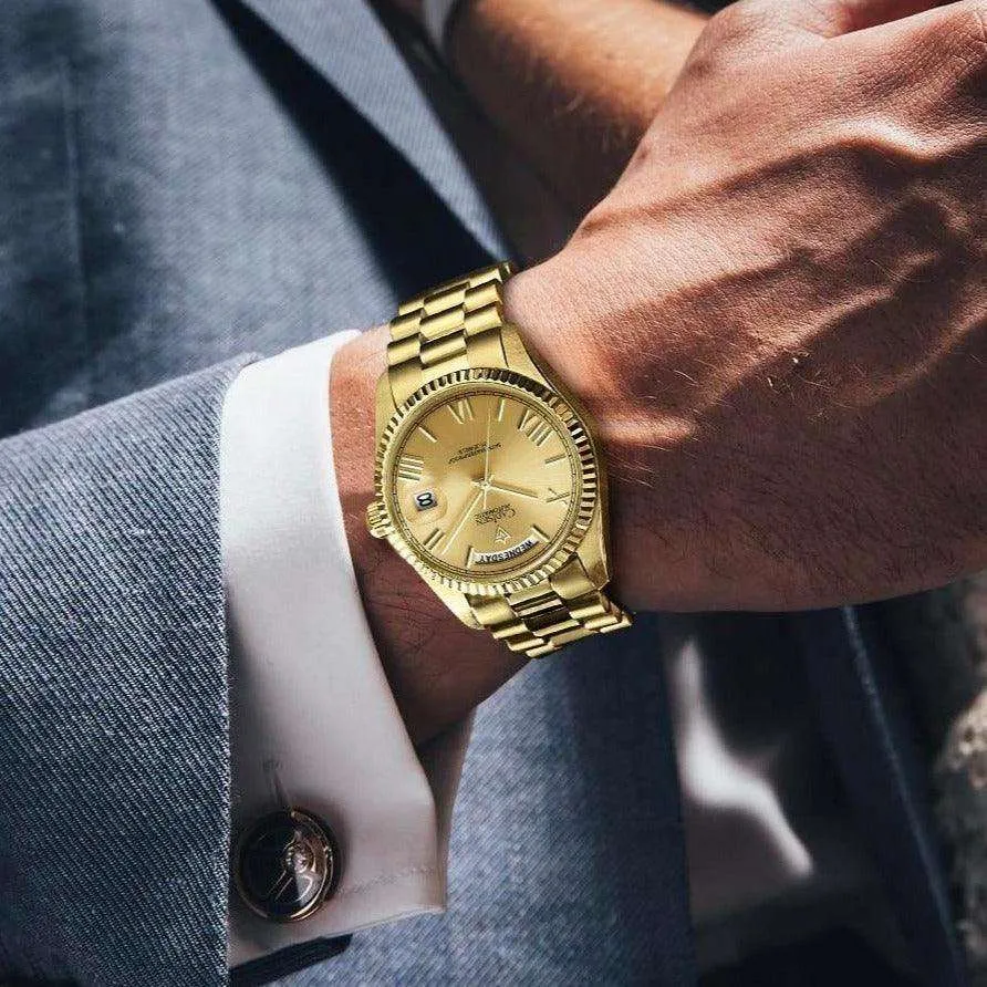 Cadisen Day-Date 40 Roman President Homage Watches