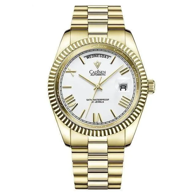 Cadisen Day-Date 40 Roman President Homage Watches