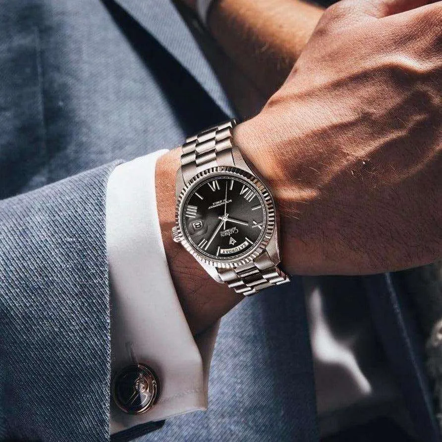 Cadisen Day-Date 40 Roman President Homage Watches