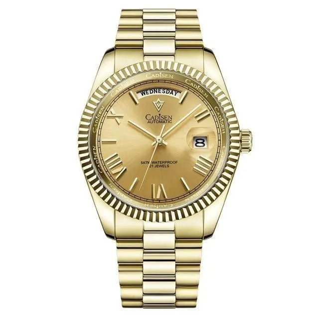 Cadisen Day-Date 40 Roman President Homage Watches