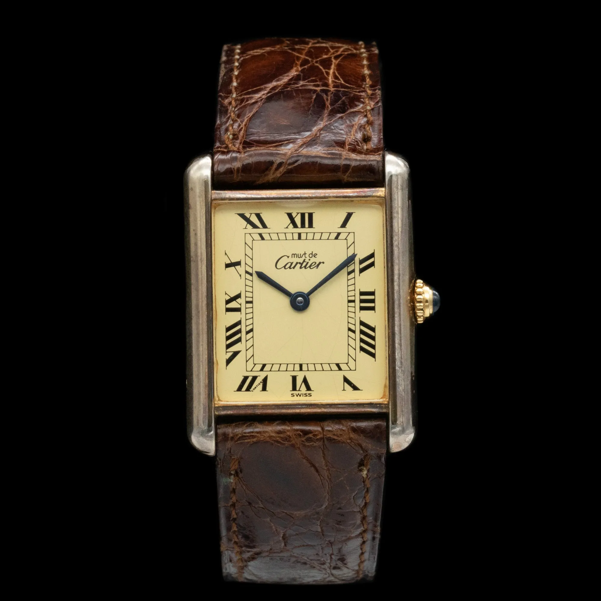Cartier - Vermeil Tank Quartz