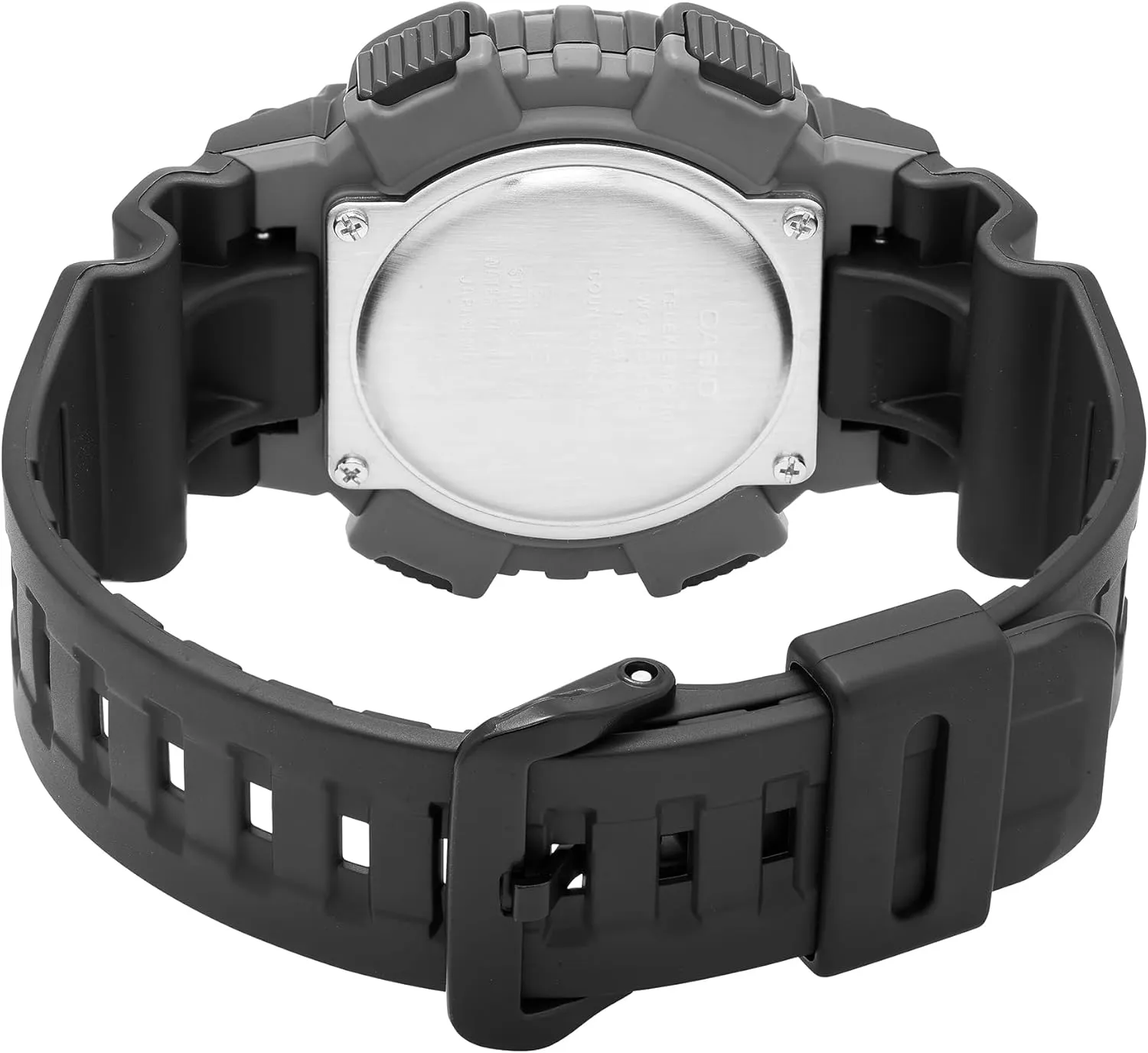 Casio AEQ110BW Series | Mens Analog-Digital Watch |100M WR | Multi Alarms | 100 SEC Stopwatch | Countdown Timer | World Map for World Time | LED Light | LC Display | 10 Year Battery